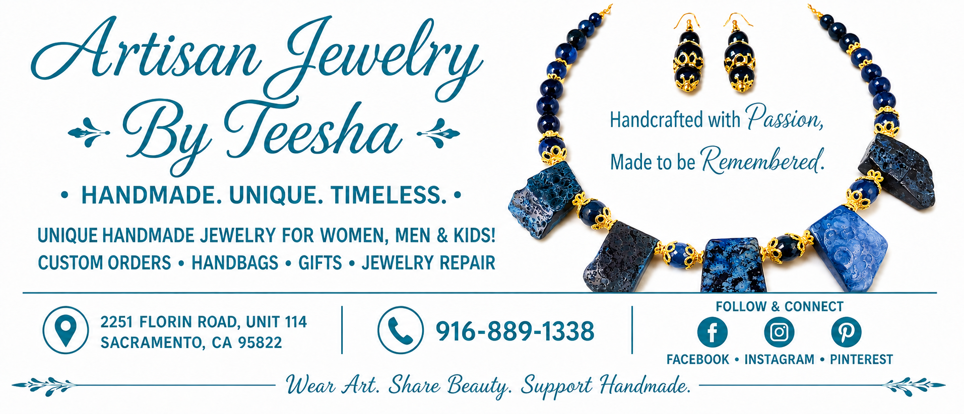 Artisan Jewelry by Teesha